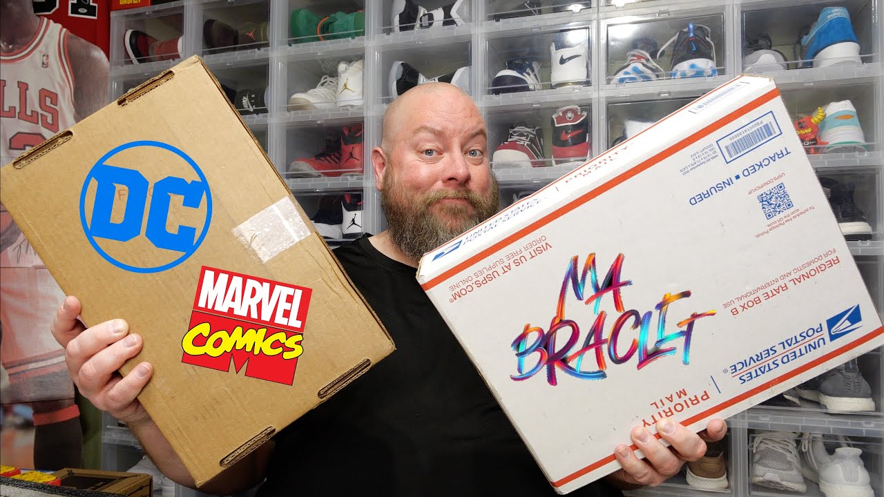 Cracking open 2 MABRACLET Comic Book Mystery Boxes