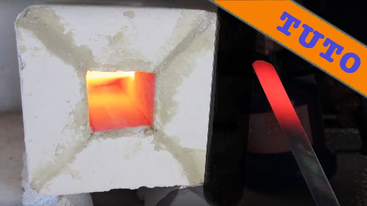 FABRIQUER UNE FORGE PORTABLE -