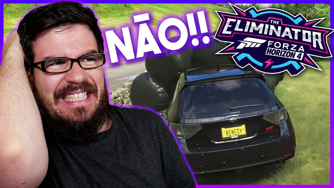 REMEDY AO VOLANTE, AZAR CONSTANTE! - FORZA HORIZON 4: The Eliminator