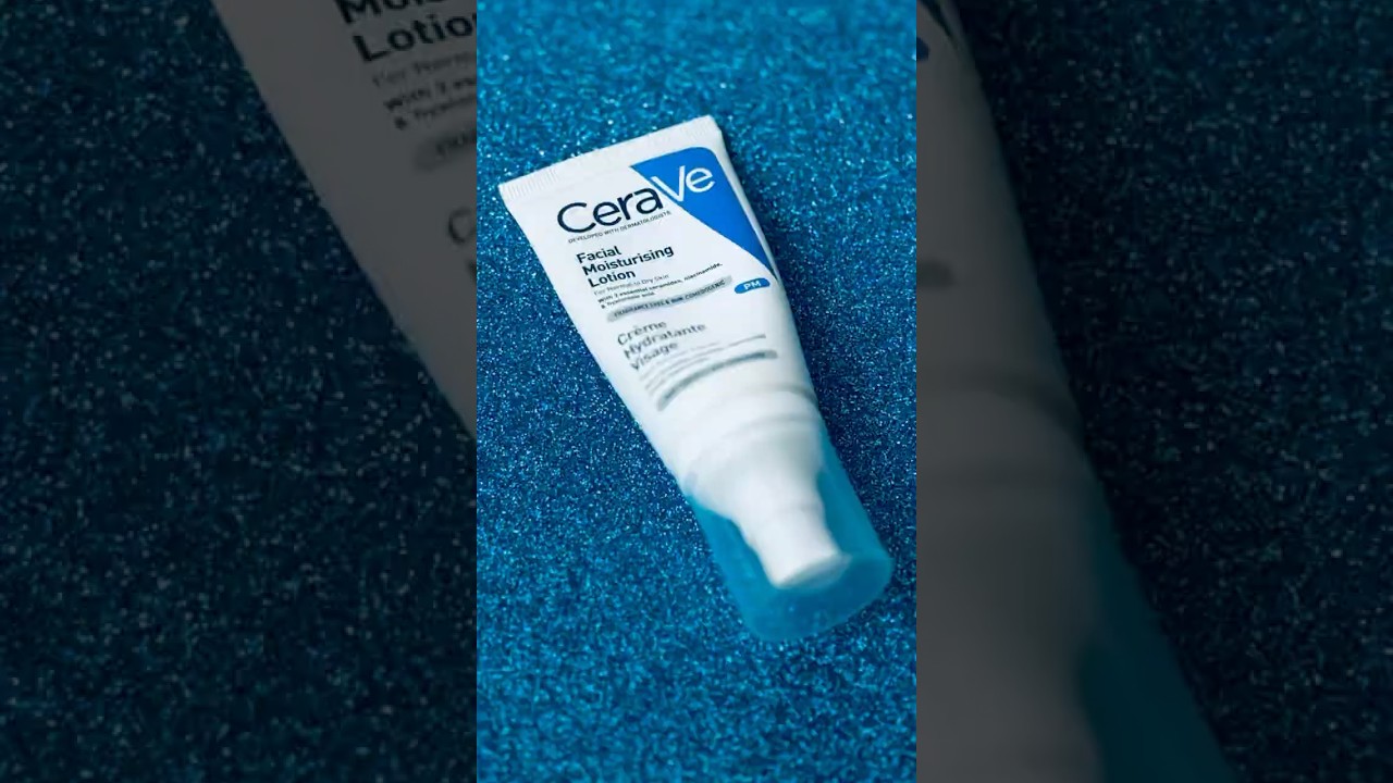 Hydrated skin hits different💧✨.​⁠@cerave  PM facial moisturizing lotion