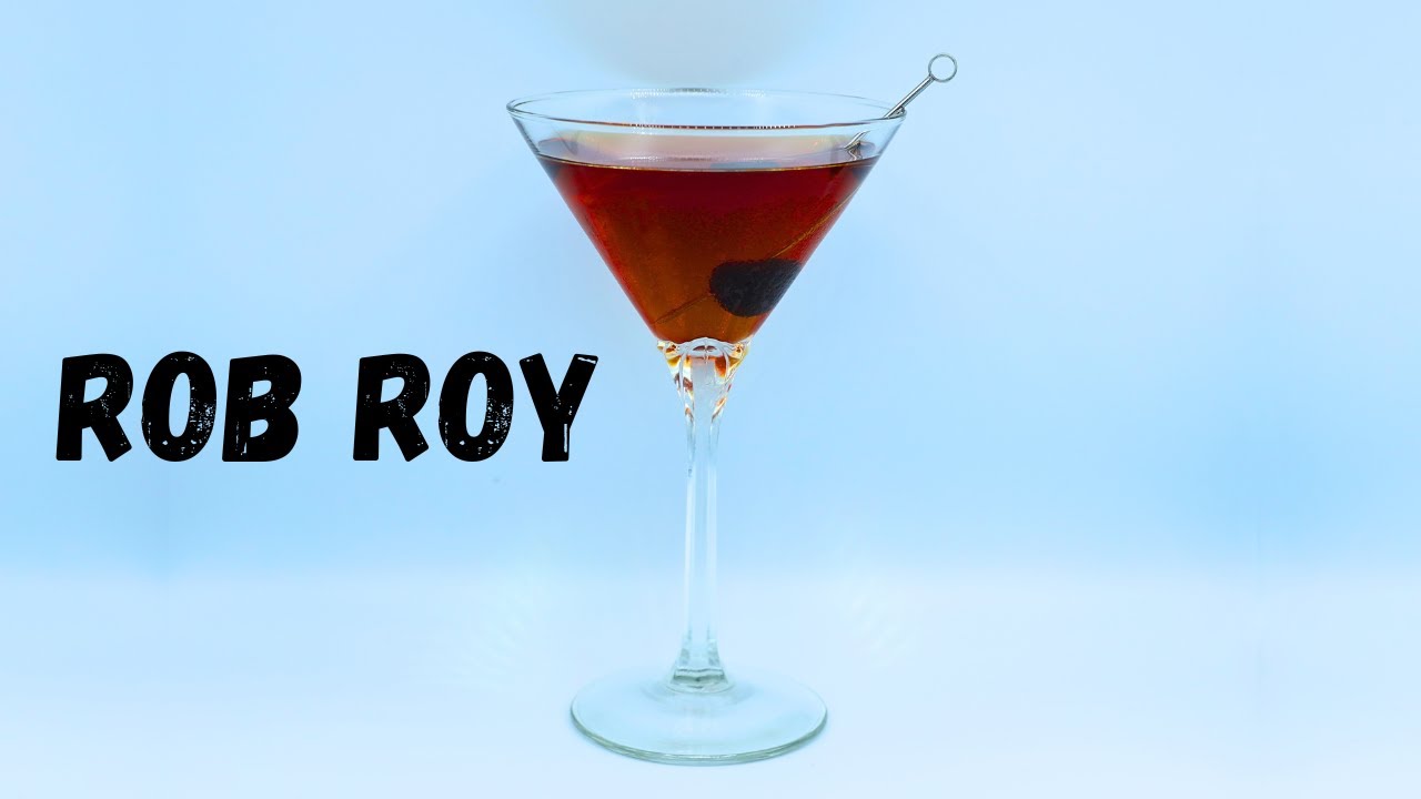 Rob Roy Recipe | Easy Classic Cocktail Recipe