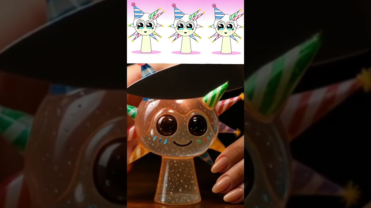 Sprunki OC Funfetti Cutting in real life #incredibox #sprunki