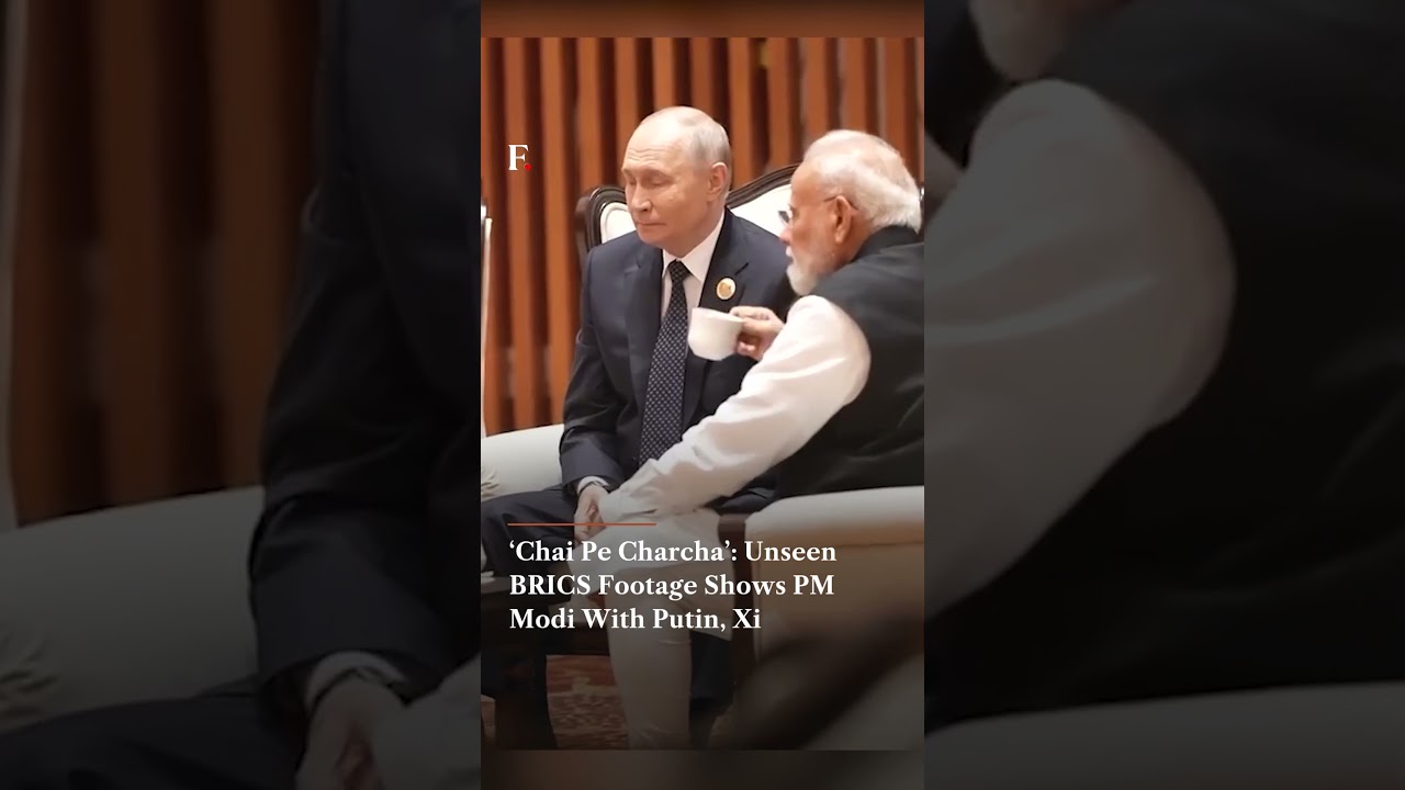 'Chai Pe Charcha&rsquo; Unseen BRICS Footage Shows PM Modi With Putin, Xi | N18 G