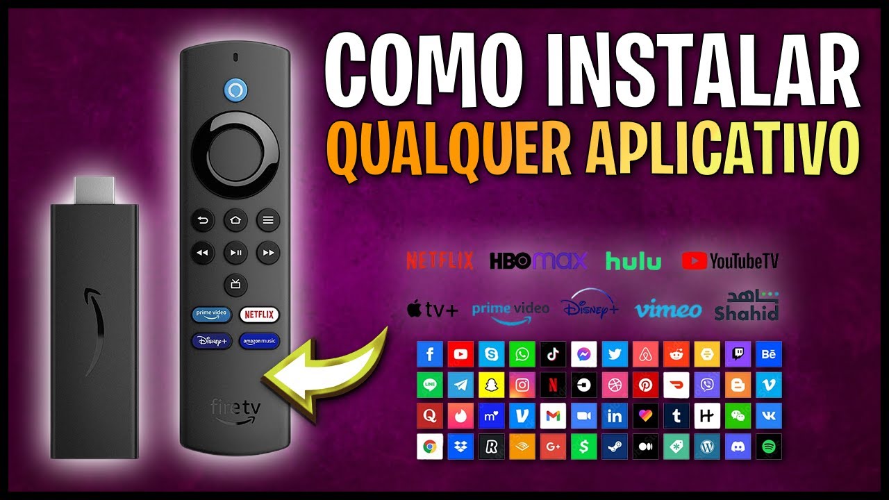 ATUALIZADO✅ Como Instalar QUALQUER APLICATIVO no Fire Tv Stick (melhores m&eacute;todos)