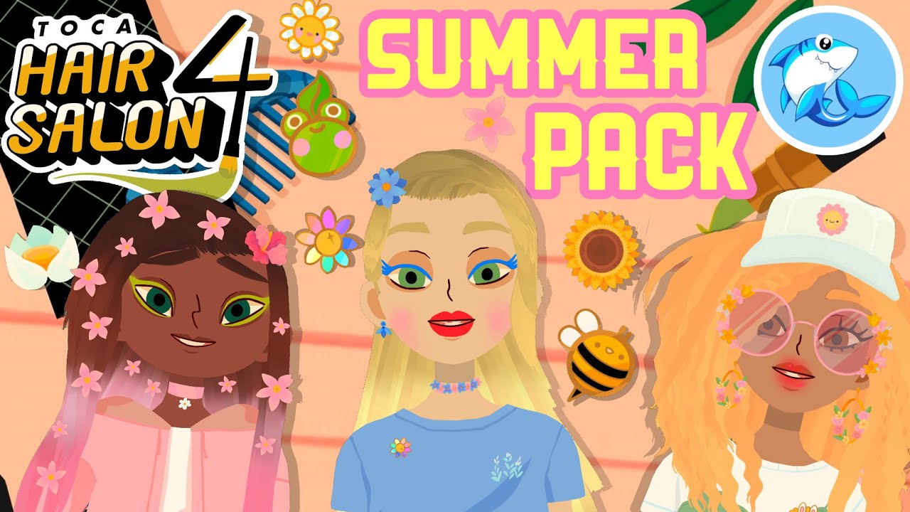 Toca Hair Salon 4 | Summer Pack!? #6