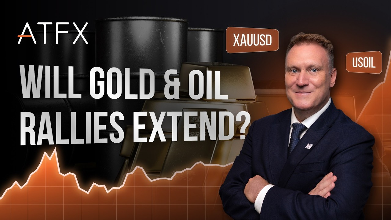 Will Gold & Oil Price Rally Extend? Geopolitical Risks and Safe Haven Demand Explained | ATFX #gold