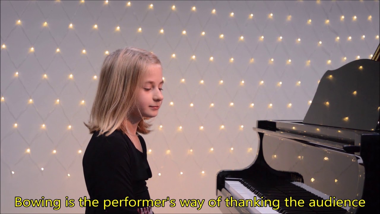 Recital Instructional Video