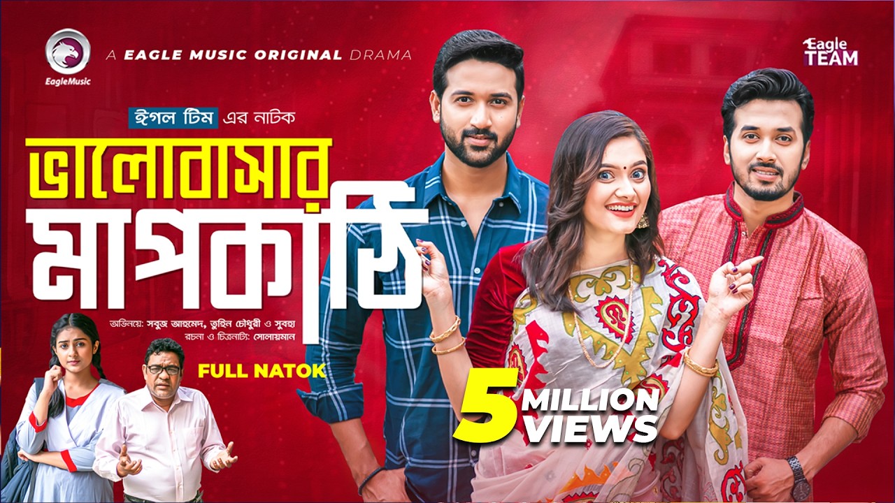 Bhalobashar Mapkathi | ভালোবাসার মাপকাঠি | New Natok 2022 | Sabuj | Tuhin | Subha | Bangla Natok