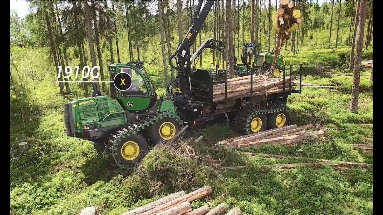Der John Deere R&uuml;ckezug 1910G