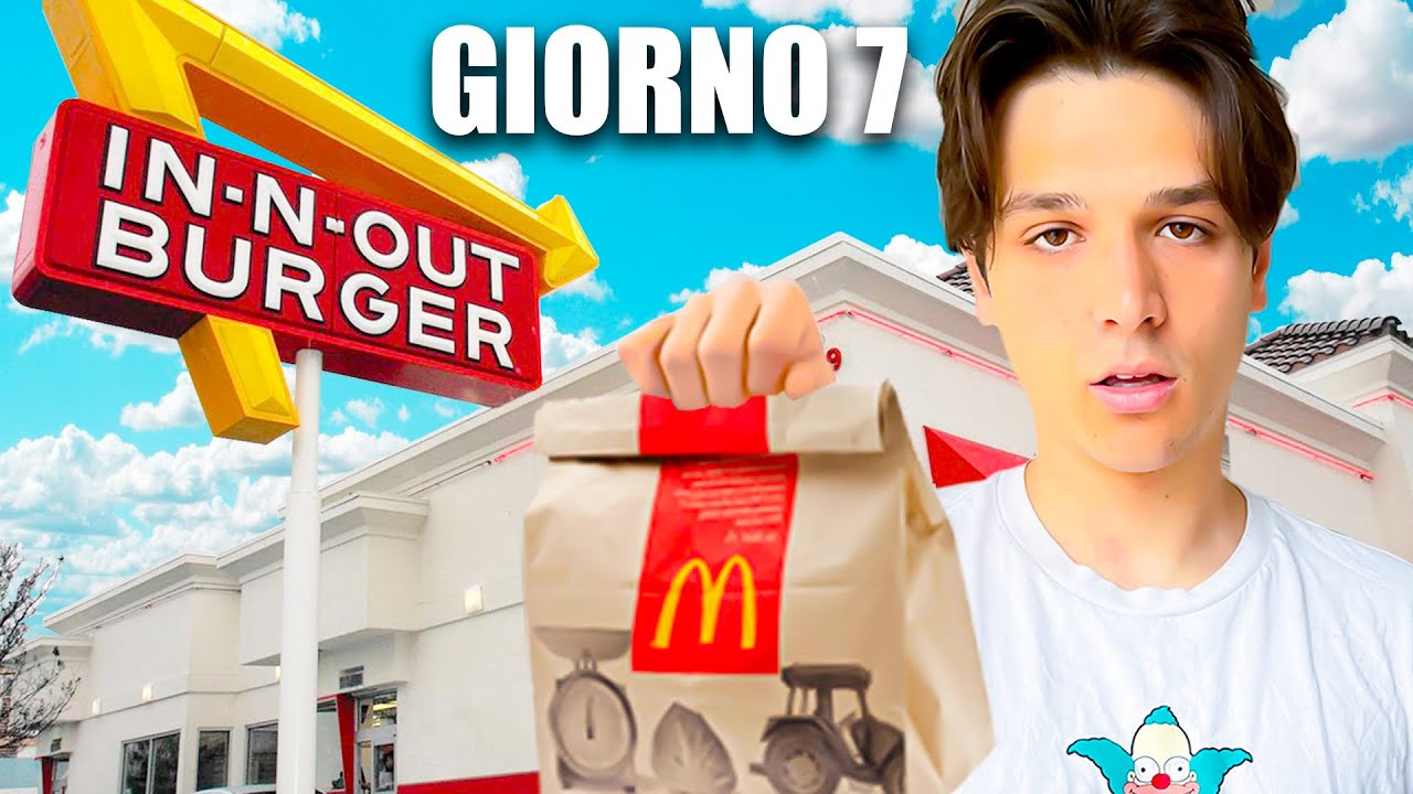 Mangio In Tutti I Fast Food Di Los Angeles