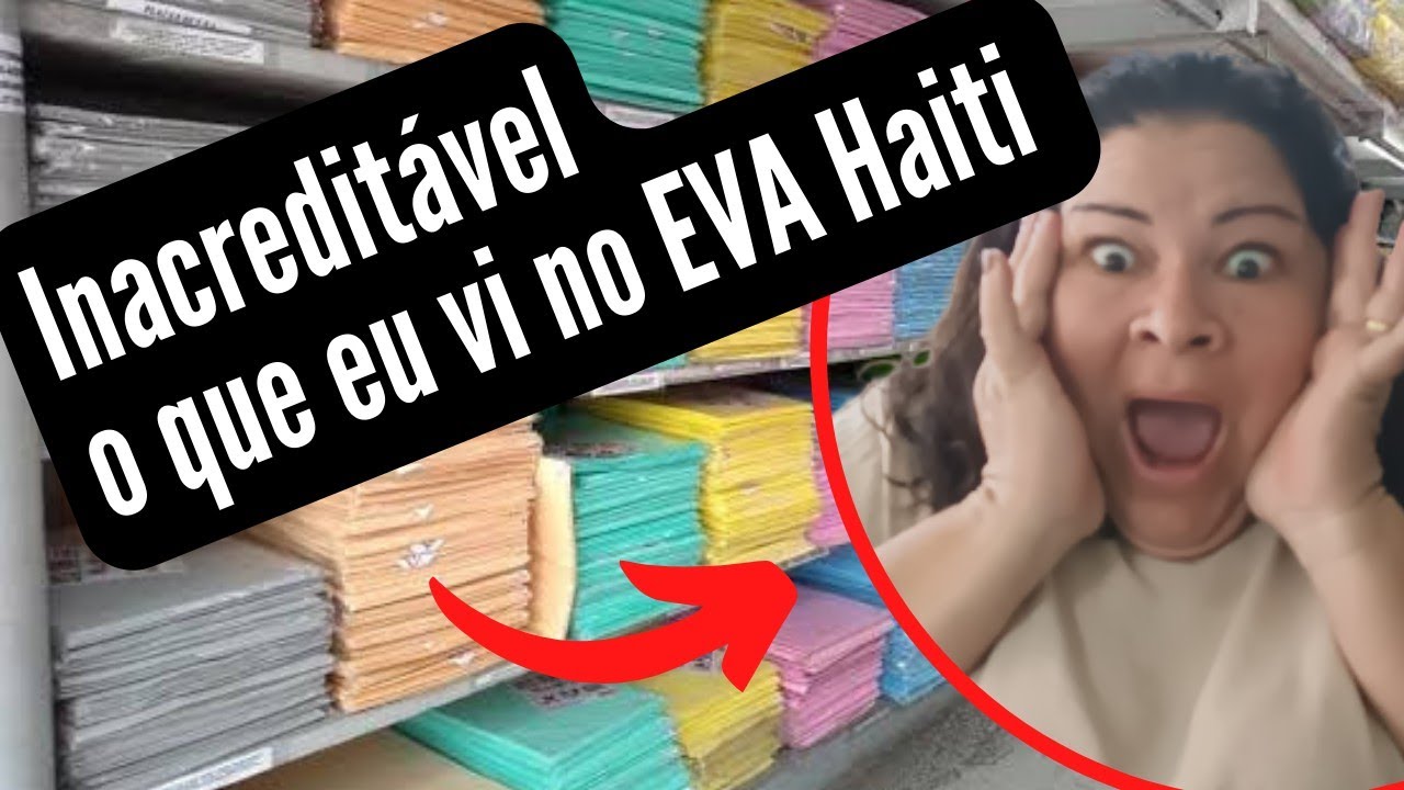 É INACREDITÁVEL O QUE EU VI EVA Hayti, CONHECENDO A FÁBRICA DE EVA, NO BRÁS