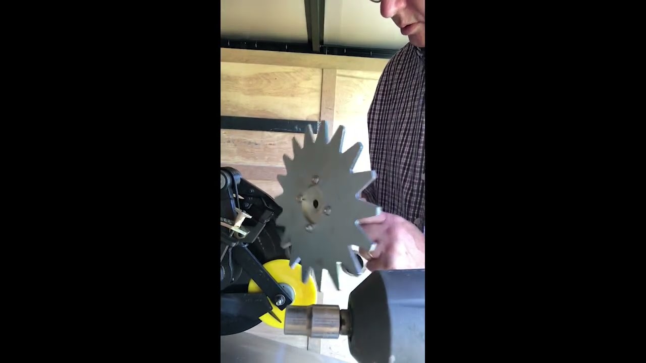 Thompson T44 closing wheel assembly and installation