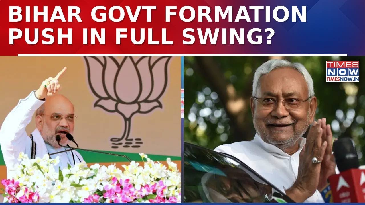 After Bihar Mandate, Govt Formation Push: NDA Leaders Meet At Amit Shah&rsquo;s Residence In Delhi