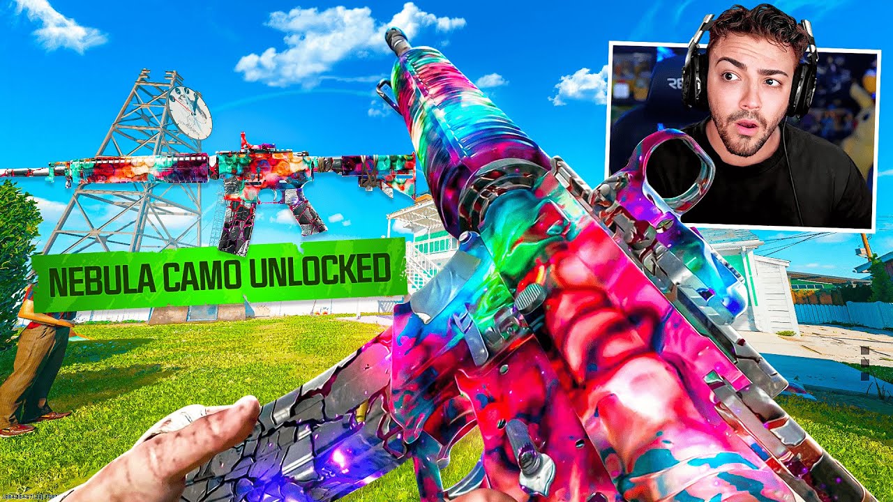I UNLOCKED the NEW NEBULA CAMO in BLACK OPS 6.. better than DARK MATTER! (Mastery Camo)