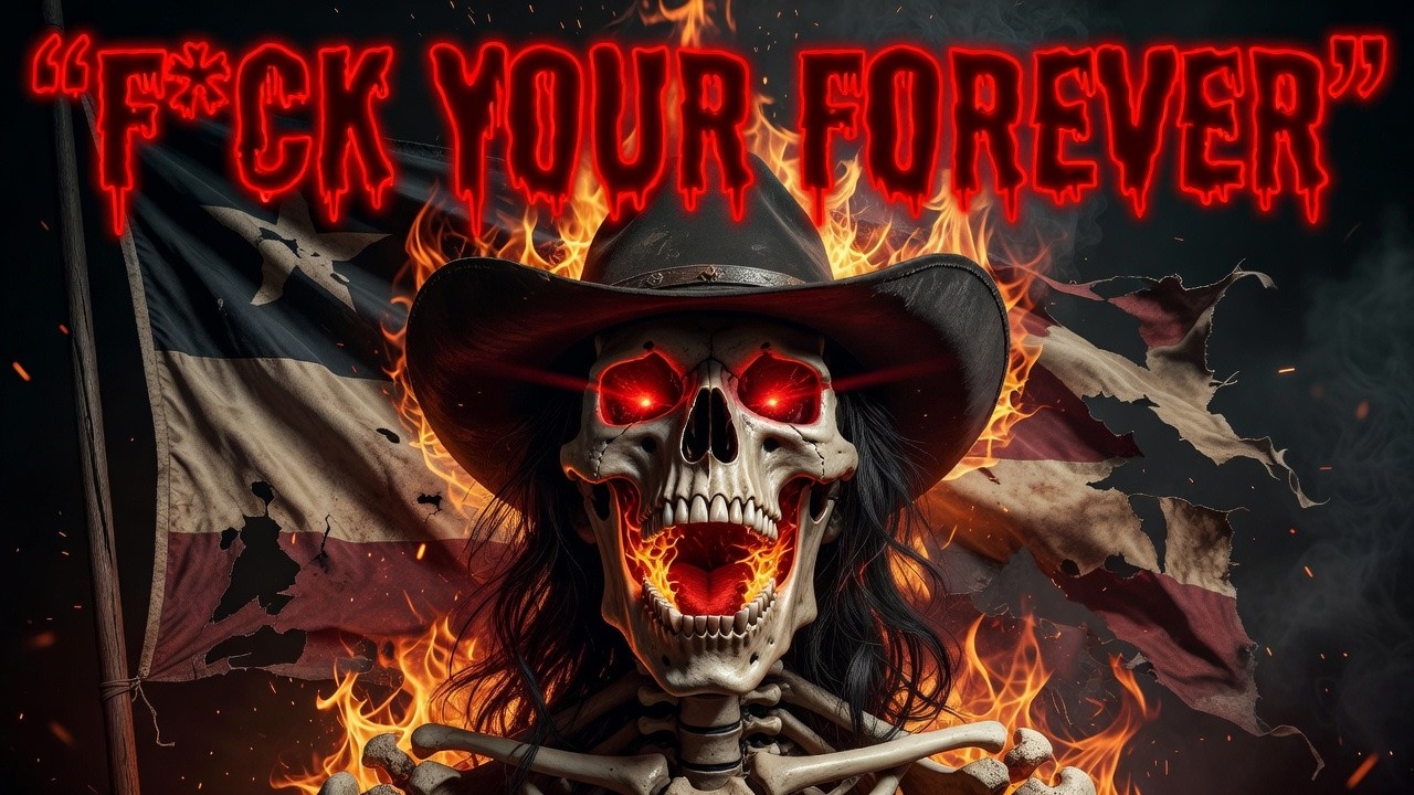 F*CK YOUR FOREVER ☠️ Rebel Outlaw Anthem | Gothic Rap for the Unforgiven