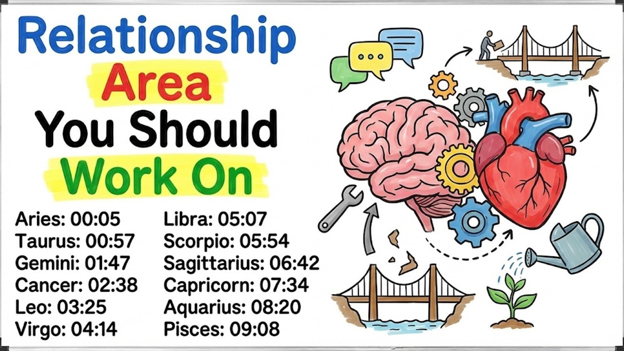 Relationship Area You Should Work On || Based on Zodiac Signs