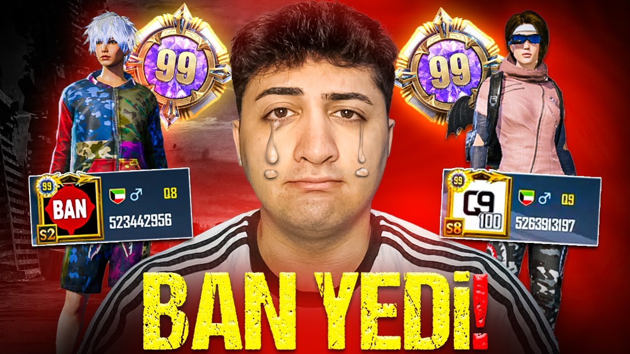 Q8 BANLANDI! YENİ 99 KOLEKSİYON 100 SEVİYE HESABI! | PUBG Mobile