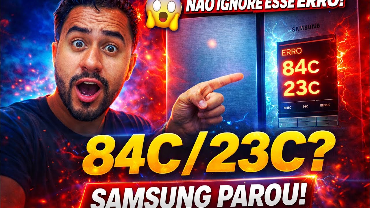 ERRO 23C E 84C EM SIDE BY SIDE SAMSUNG RF23
