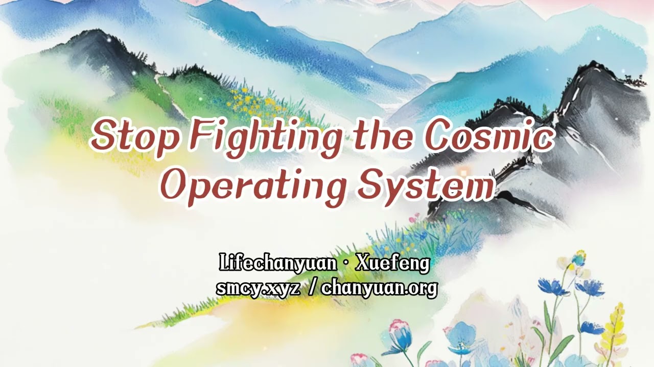 Stop Fighting the Cosmic Operating System