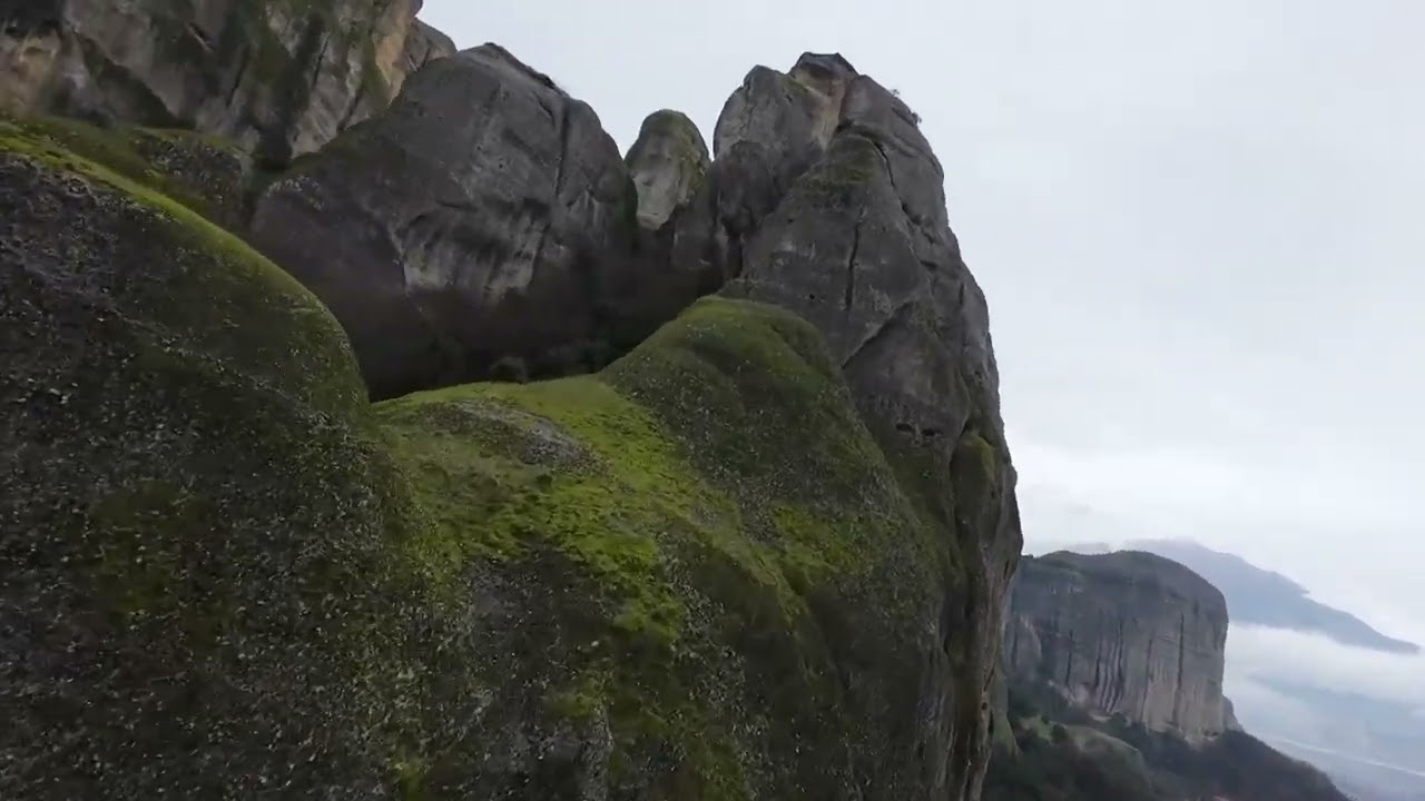 Drone flight Meteora February 2026