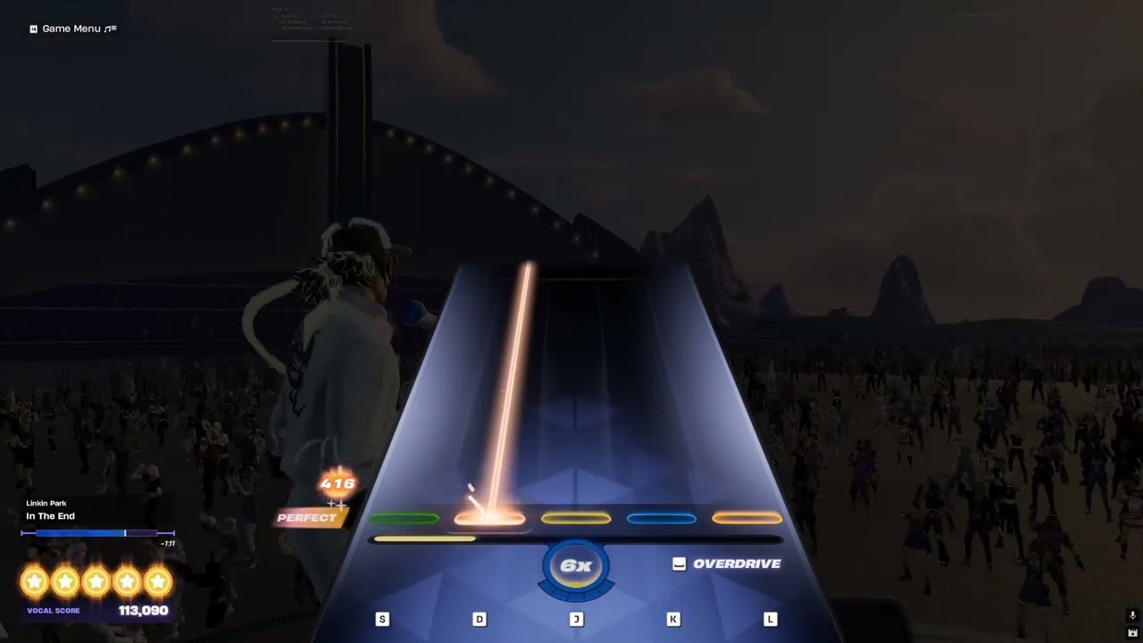 In the End - Linkin Park, Flawless Fortnite Festival