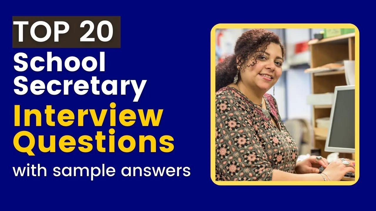 School Secretary Interview Questions and Answers for 2025