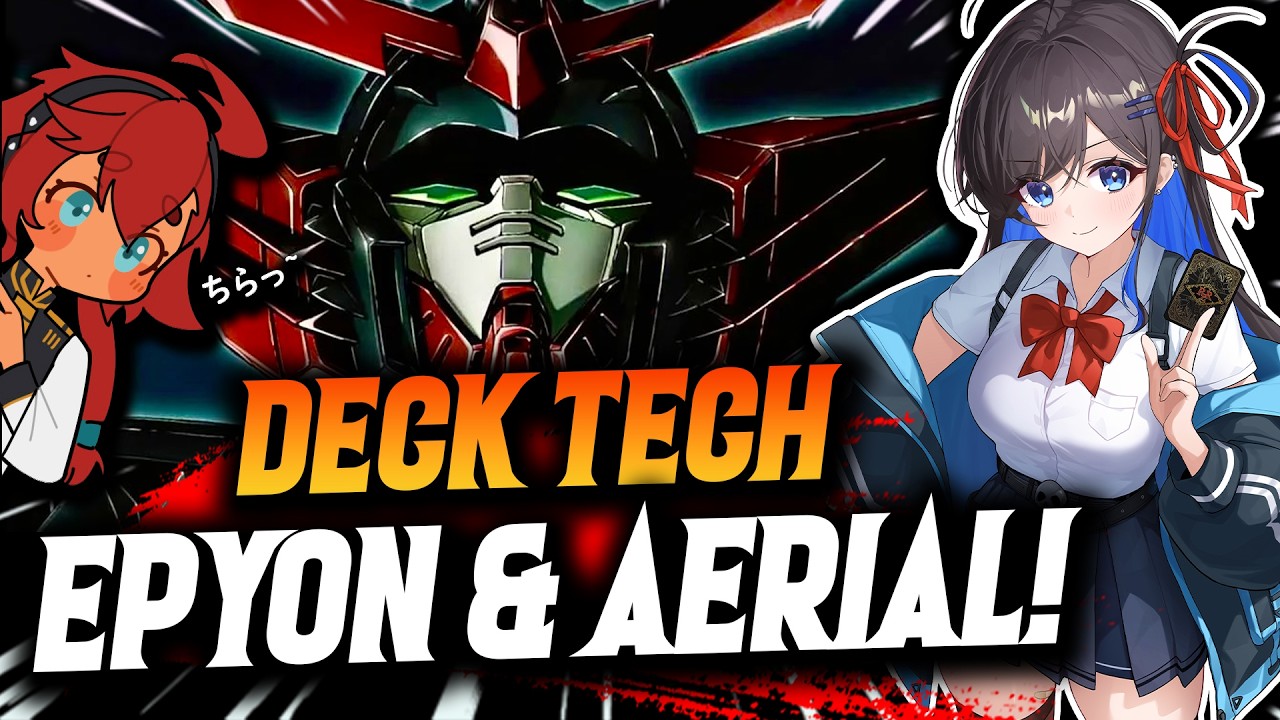 Gundam EPYON / AERIAL Control Deck Tech! ► Gundam Card Game