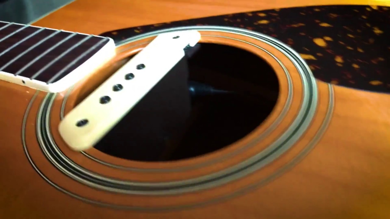 Installing LR Baggs M1 Active in 1978 Yamaha FG-365s