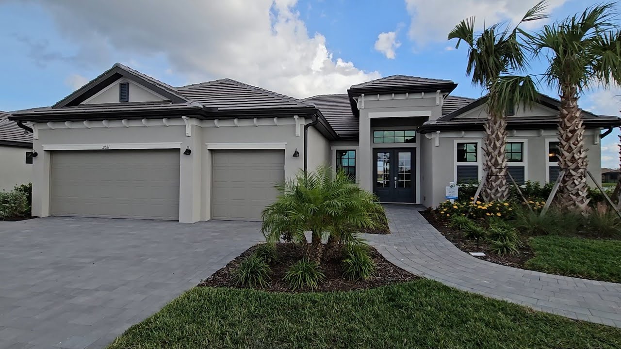 The Sunset Estate Home Model built by Lennar