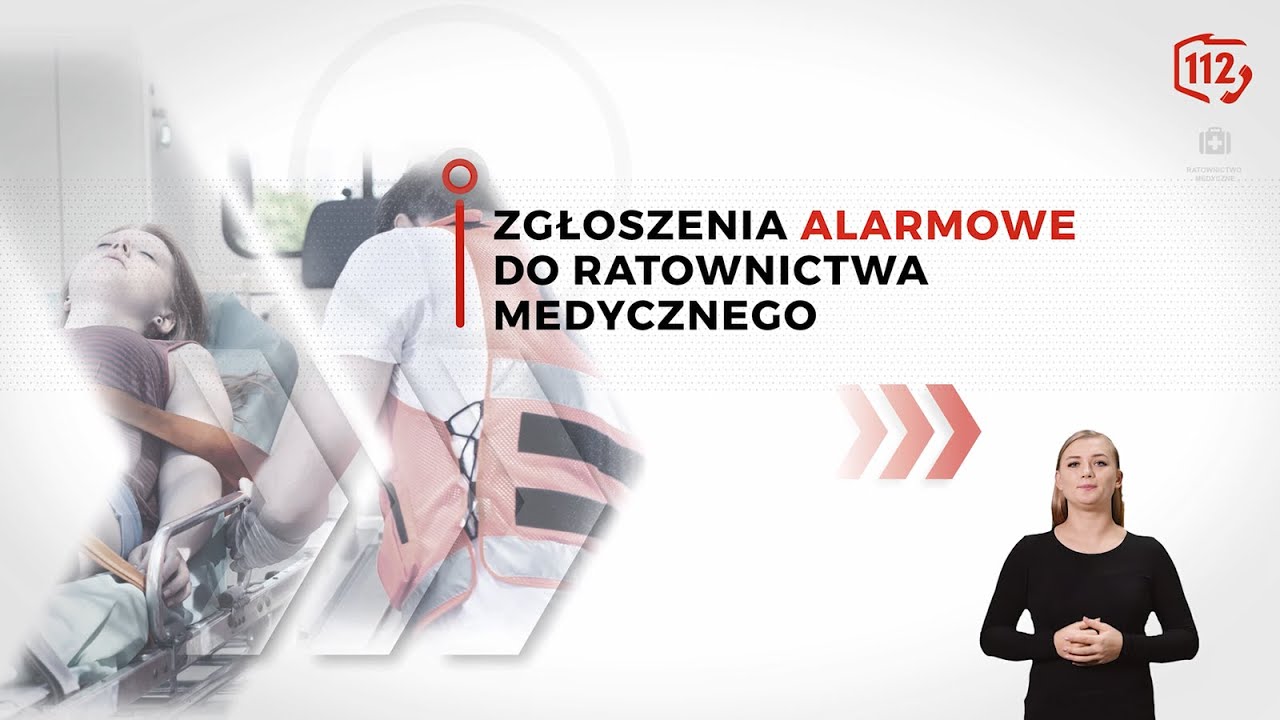 #Alarm112 | Zgłoszenia alarmowe do ratownictwa medycznego