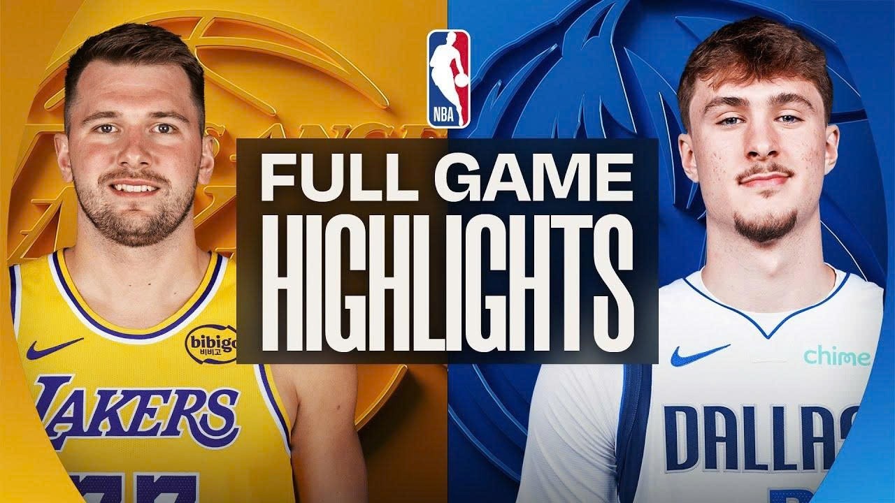 Los Angeles Lakers Vs Dallas Mavericks Full Game Highlights - February 12,2026 | NBA