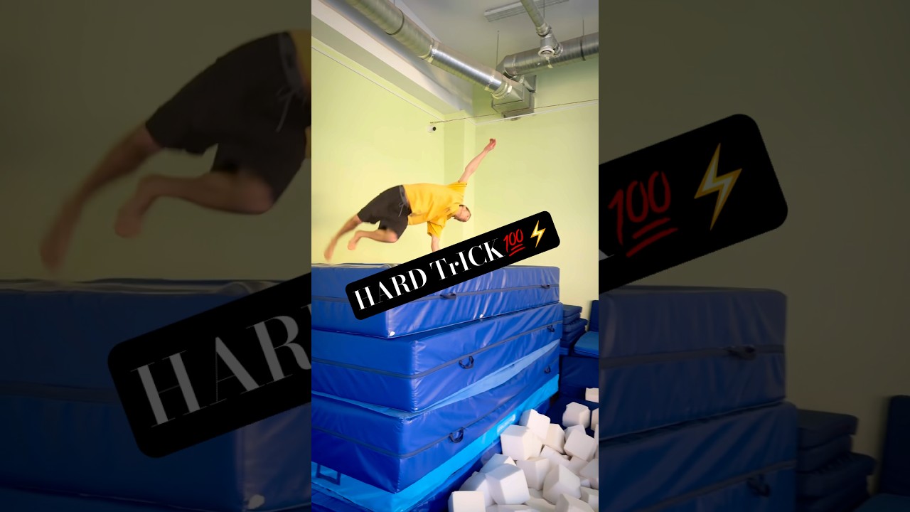 Hard TrIcK 💯⚡️@pkfr #pkfrtv #flip #фриран #паркур #shorts #trick #hard #redbull #freerunning #flow