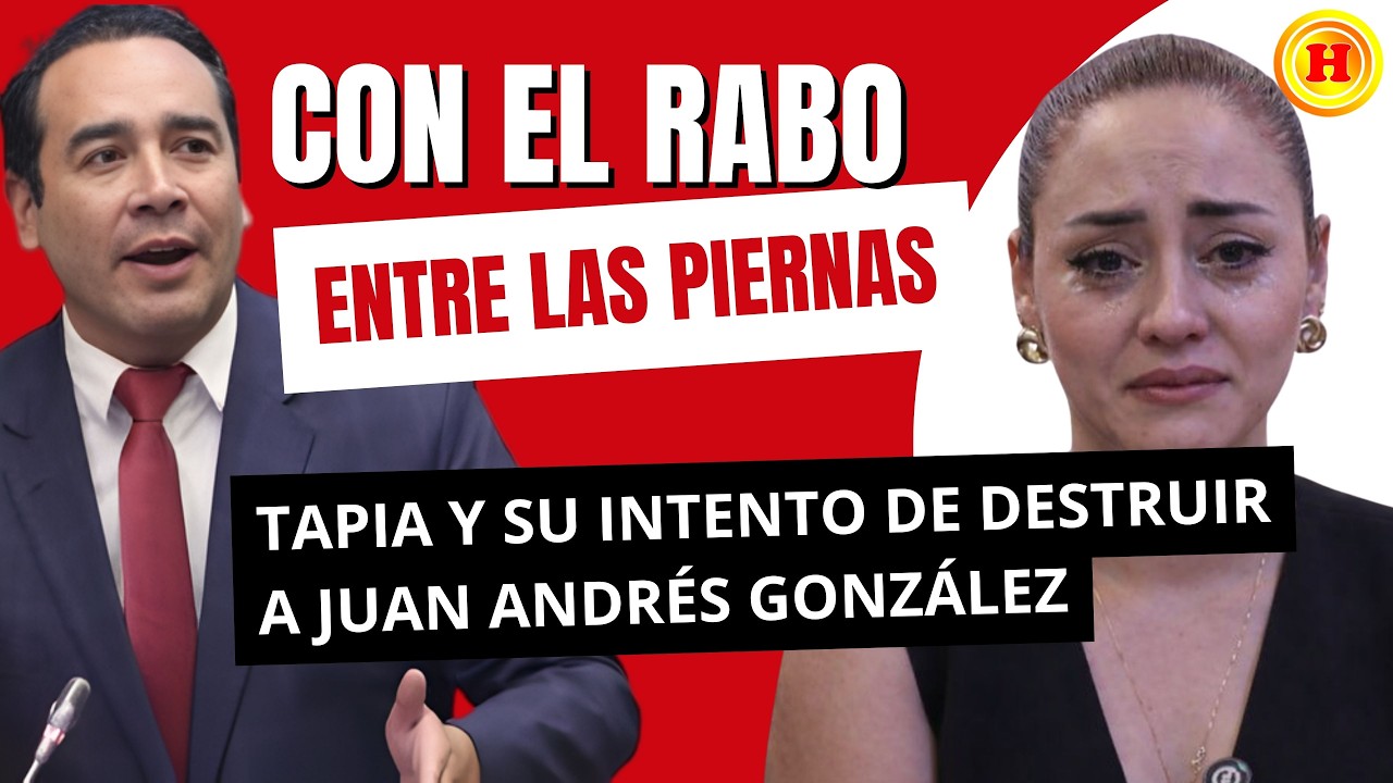 ¡EL SHOW DE LA INFAMIA! Tapia y su Intento de Destruir a Juan Andrés González