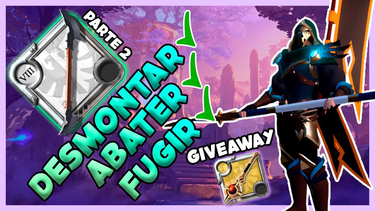 FÁCIL DE JOGAR, FÁCIL DE FINALIZAR E MAIS FÁCIL AINDA DE FUGIR - 7.3 GIVEAWAY - ALBION ONLINE