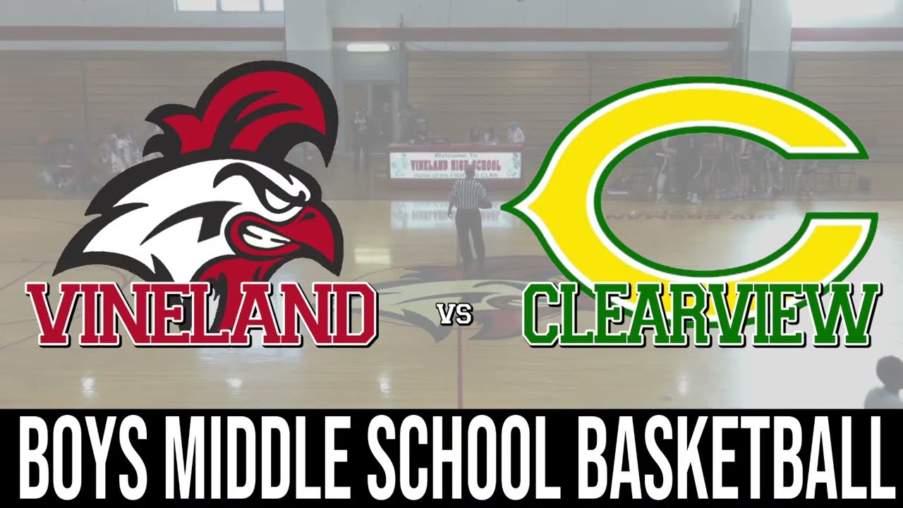 Vineland Boys Middle School Basketball vs. Clearview Regional | February 15th, 2023