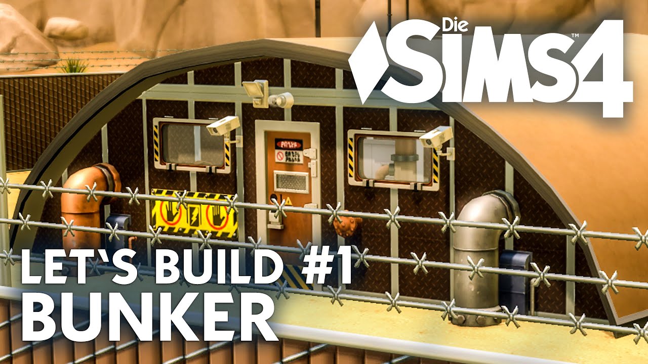 Die Sims 4 Let's Build Bunker #1 | Haus bauen unter der Erde (deutsch)