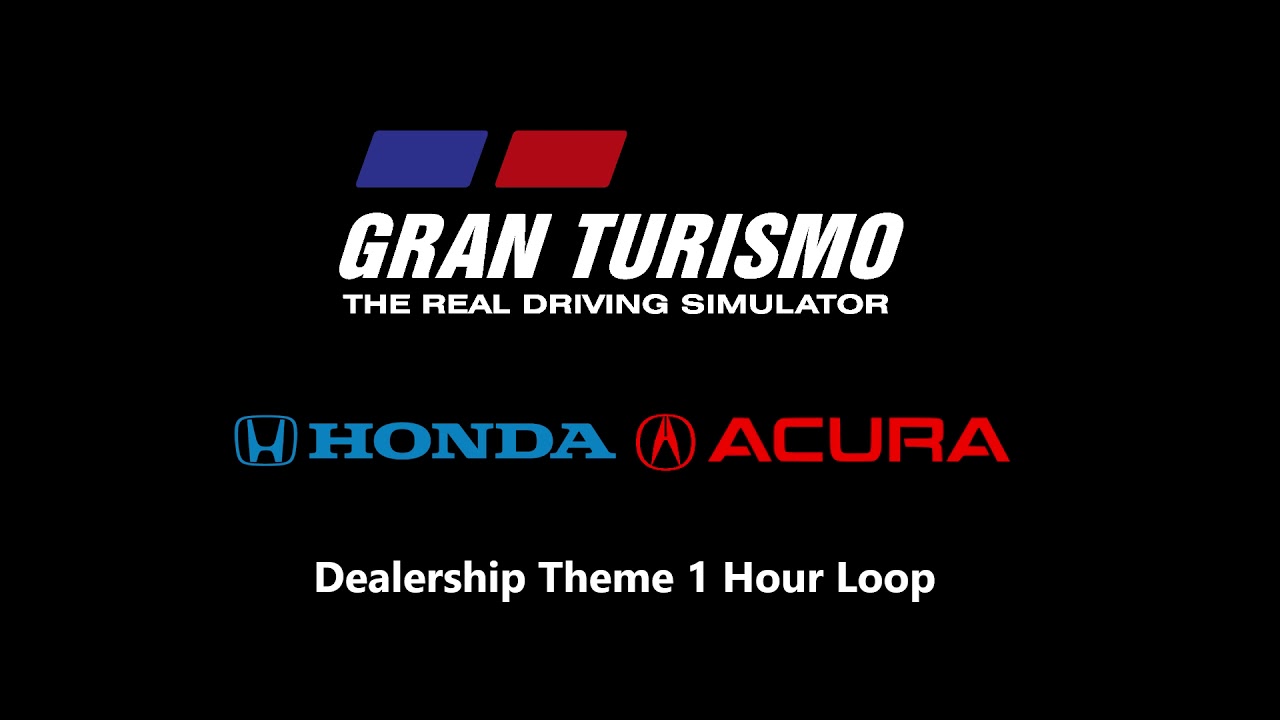 Gran Turismo 1: Honda/Acura Dealership Theme - 1 hour loop