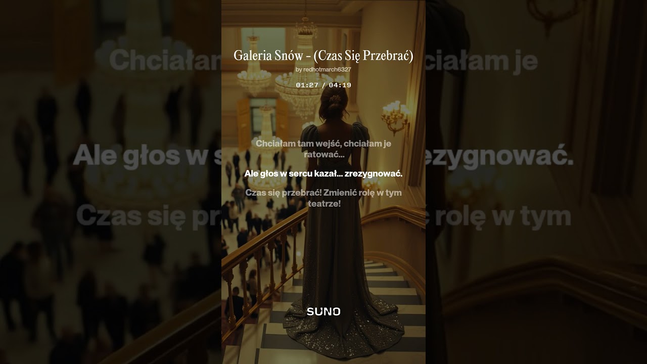 Galeria snów  -  czas się przebrać