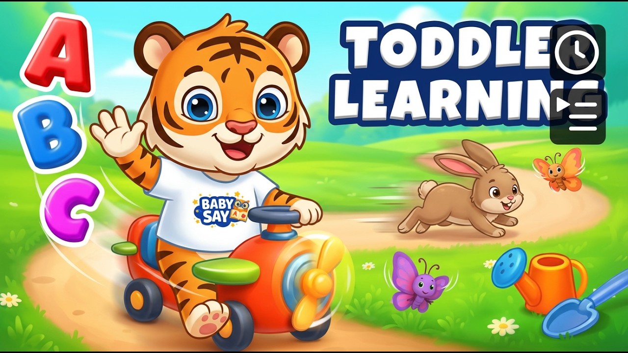 Baby Learning First Words | Fast Things | Learn to Talk For Babies |