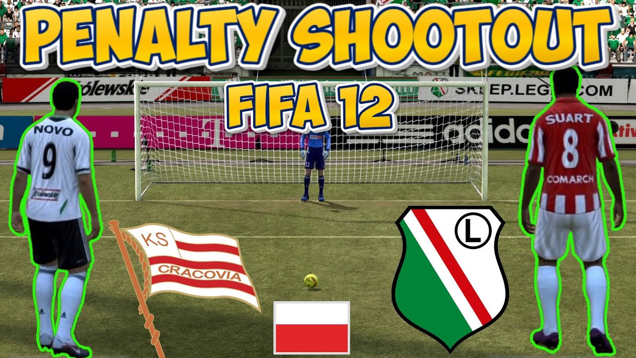 #FIFA12 | EKSTRAKLASA PENALTY EPIC: Legia Warszawa vs Cracovia - #footballgaming 