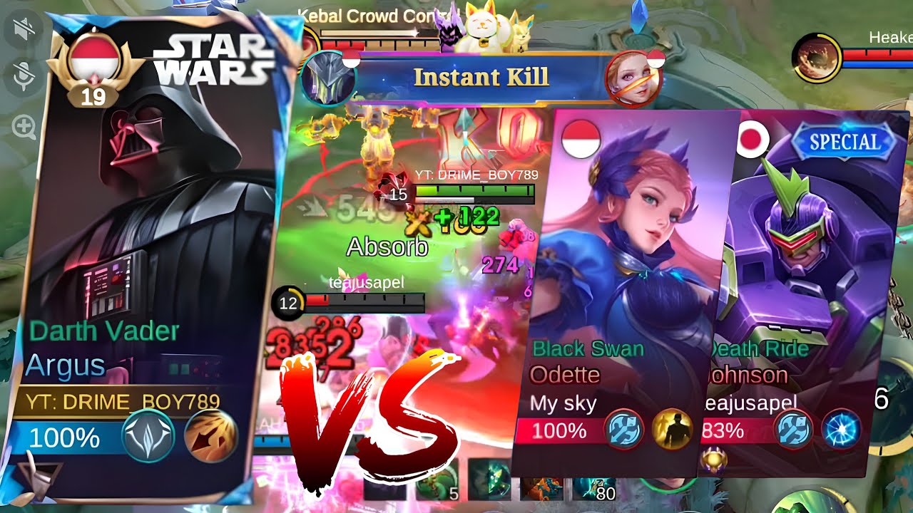 ARGUS VS META CIKI COMBO!! KETEMU RAJA LATE GAME AUTO KENA BANTAI - Mobile Legends