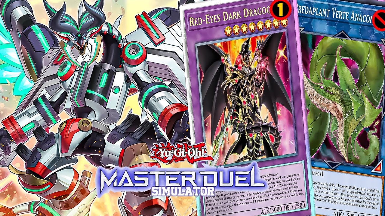 NO ANACONDA! - Dragon link X Red Eyes Dark Dragoon is Insane!