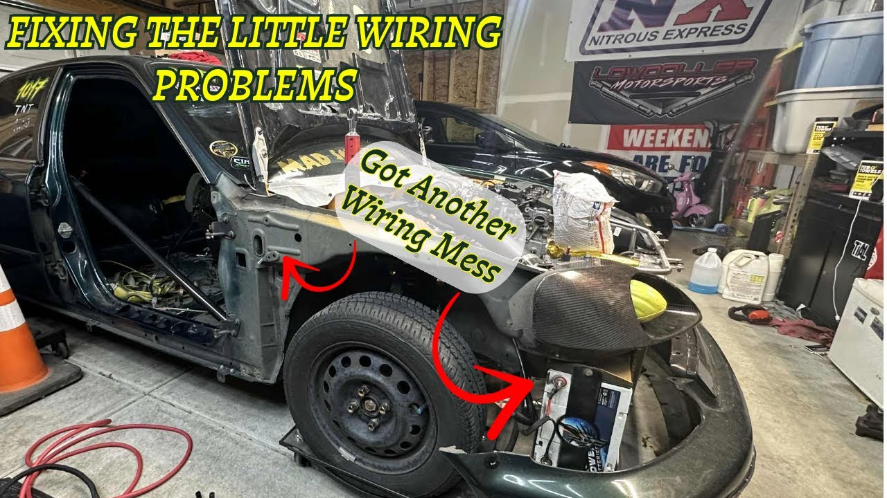 More Wiring UGHHHH! H22 Civic get some things tidy up!!
