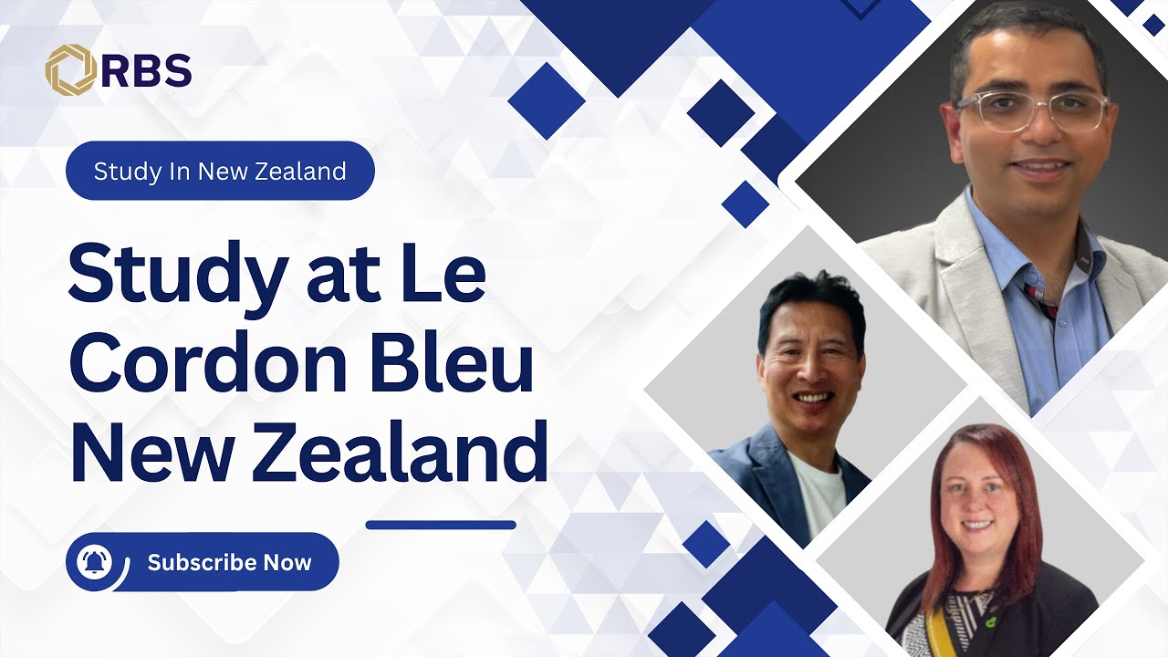 🎓 Study at Le Cordon Bleu New Zealand – Webinar Recording | 20th November
