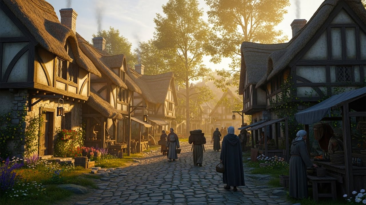 Celtic Fantasy Music   Medieval Tavern Fantasy Music   Celtic Music for Good Sleep, Tavern Space