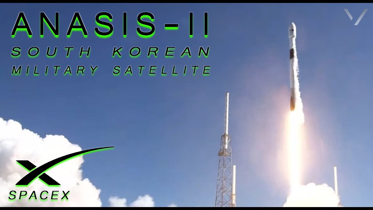 SpaceX: Anasis II, Successful Booster Landing, Fairing Catch Linked Below, Korean Military Satellite