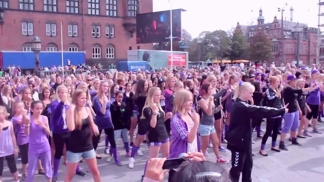 Justin Bieber Flash Mob - Copenhagen, Denmark August 6th 2011.