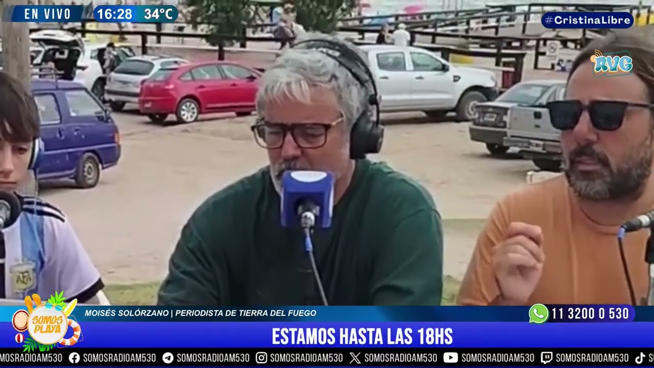 MOISÉS SOLÓRZANO | TOCARON EL HIMNO DE ESTADOS UNIDOS EN TIERRA DEL FUEGO Y AEROPARQUE - AM 530