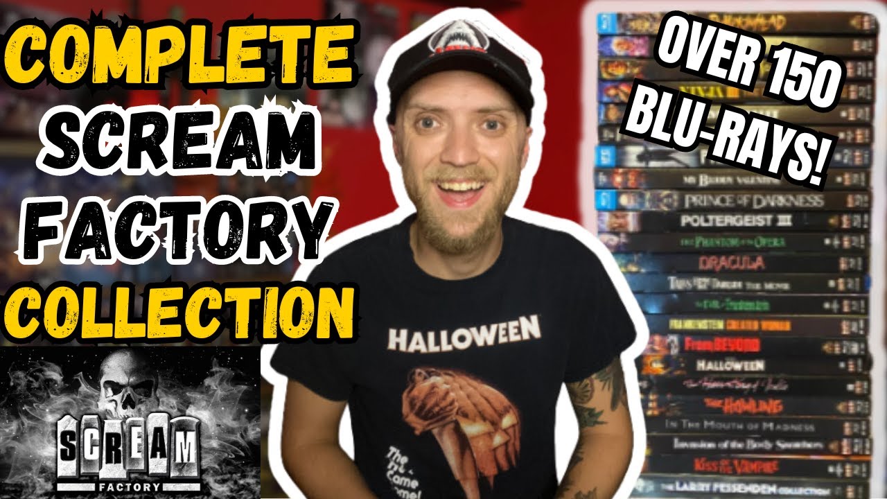 My Complete SCREAM FACTORY Blu-ray/4K Collection | Horror Movies I Love!