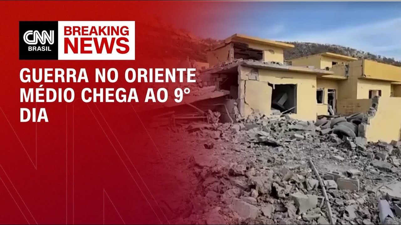 Ataques no Irã deixam mortos e feridos após 9° dia de conflito | CNN NEWSROOM